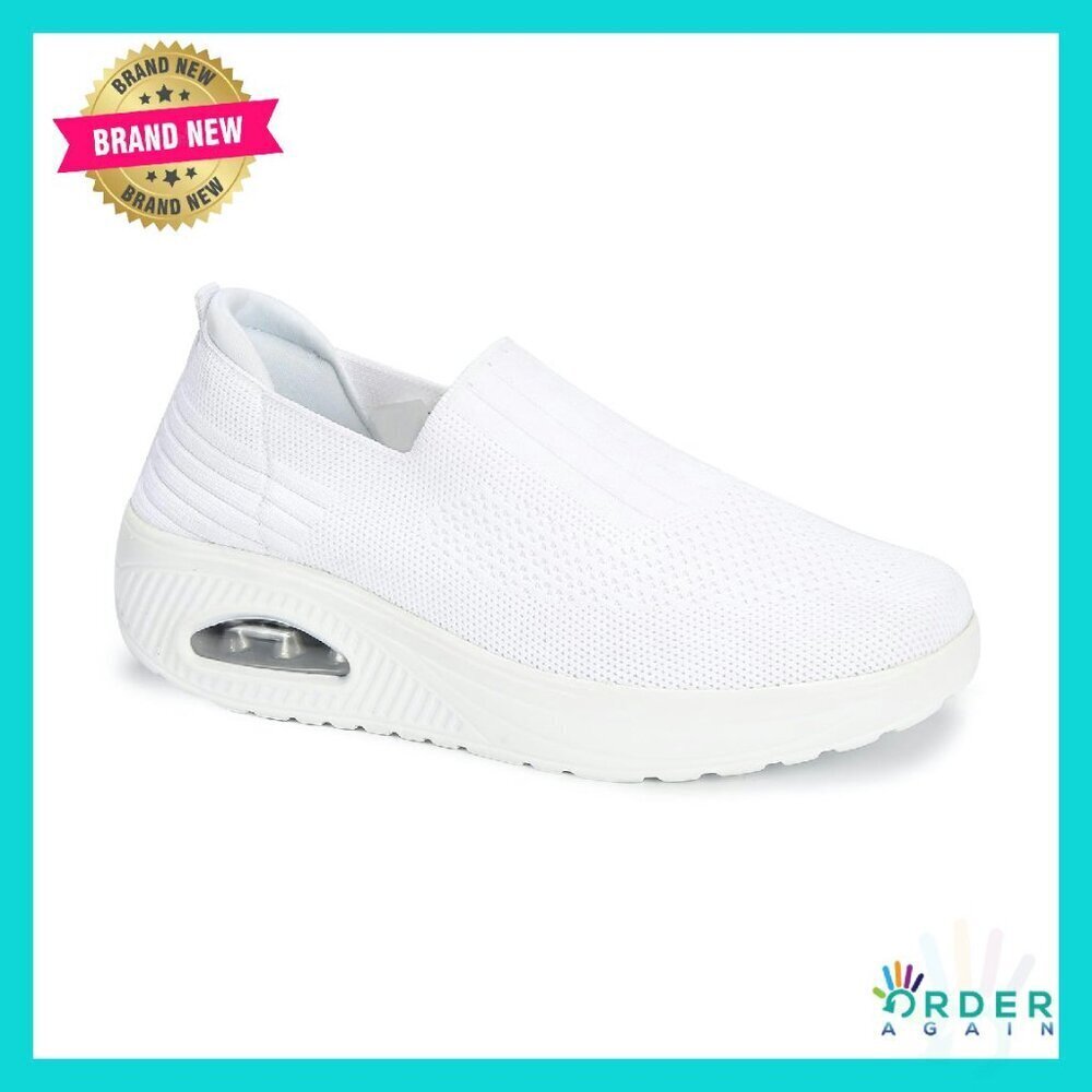 Lightweight Non Slip Nurse Shoes Orthopedic Padded Insole Air Cushion Work